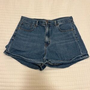 Women's Blue Denim Shorts